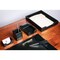 Dacasso Black Bonded Leather 6-Piece Desk Set DF-1401 - alternate 3